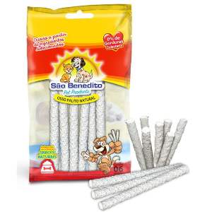OSSO PALITO NATURAL 8MM COM 6 UN