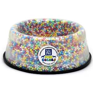 COMEDOURO PARA CAES FUN COLORS - 300ML