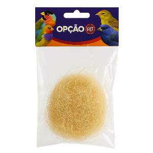 PALHA PARA NINHO CARTELA COM 12 UN