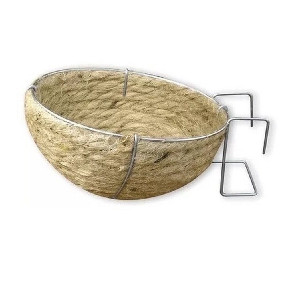 NINHO DE JUTA PARA COLEIRA E PINTASSILGO