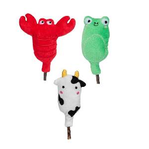 PELUCIA BICHINHOS PARA GATO COM CRINKLE