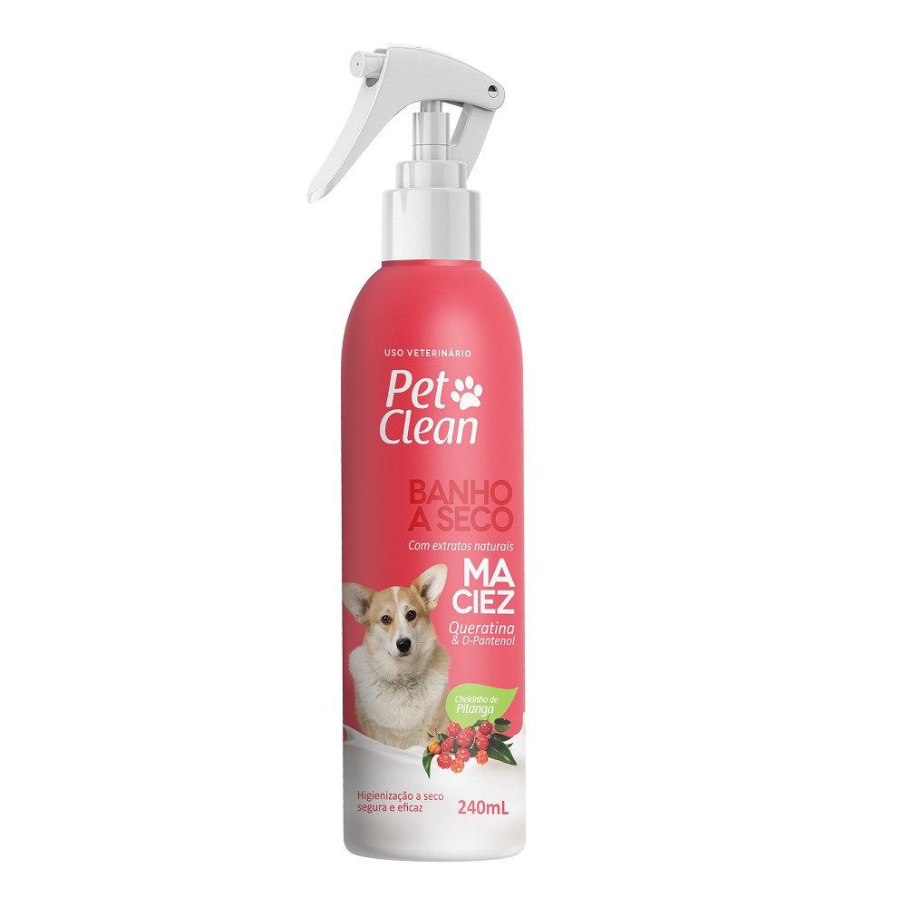 BANHO A SECO MACIEZ PET CLEAN 240 ML