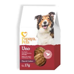 PETISCO UNO CAES CHIPS DE CORDEIRO 17 G