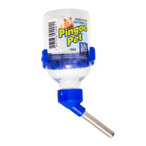 BEB. PLASTICO P/ HAMSTER PET INOX 120ML