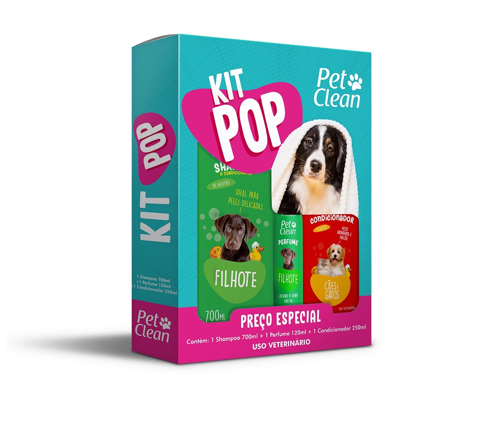 KIT BANHO PET CLEAN