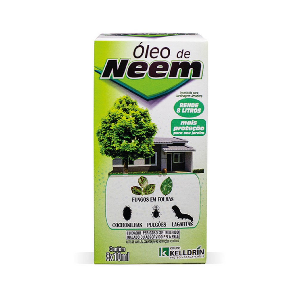 OLEO DE NEEM KELLDRIN 8 X 10ML