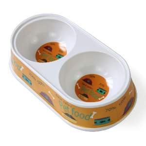 COMEDOURO MELAMINA DUPLO M