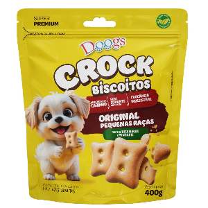 BISCOITO DOOGS CROCK ORIGINAL TAR 400GRS