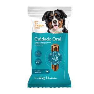 PETISCO CUIDADO ORAL PAPAYA PETS 120 G 3