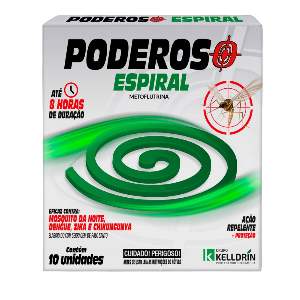 PODEROSO MOSQUICIDA ESPIRAL 10UN