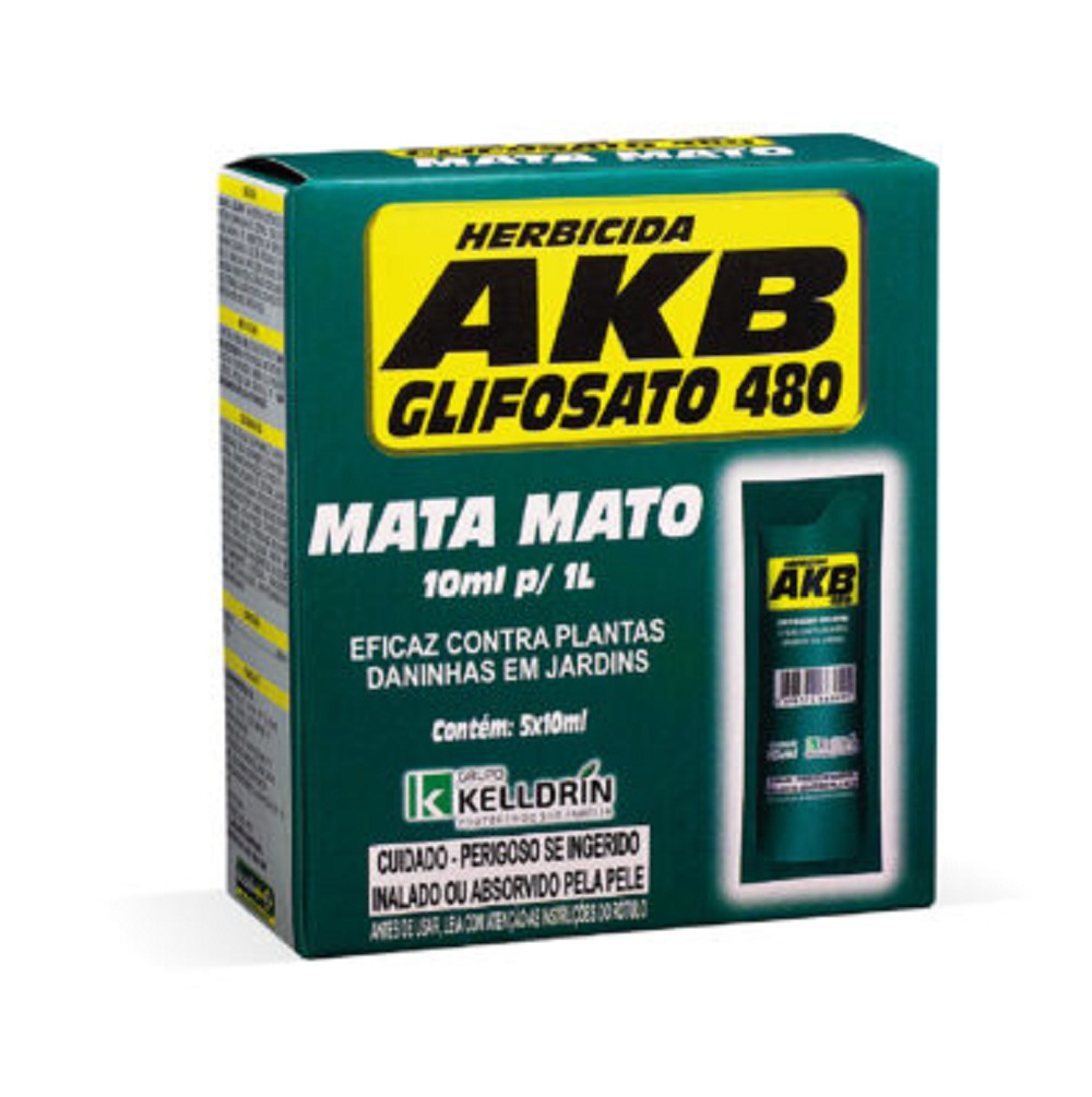 AKB GLIFOSATO 480 CAIXINHA 5 X 10ML