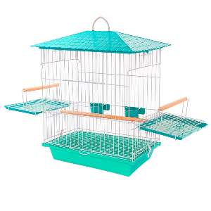 GAIOLA CALOPSITA MANSA CHAPEU VERDE 