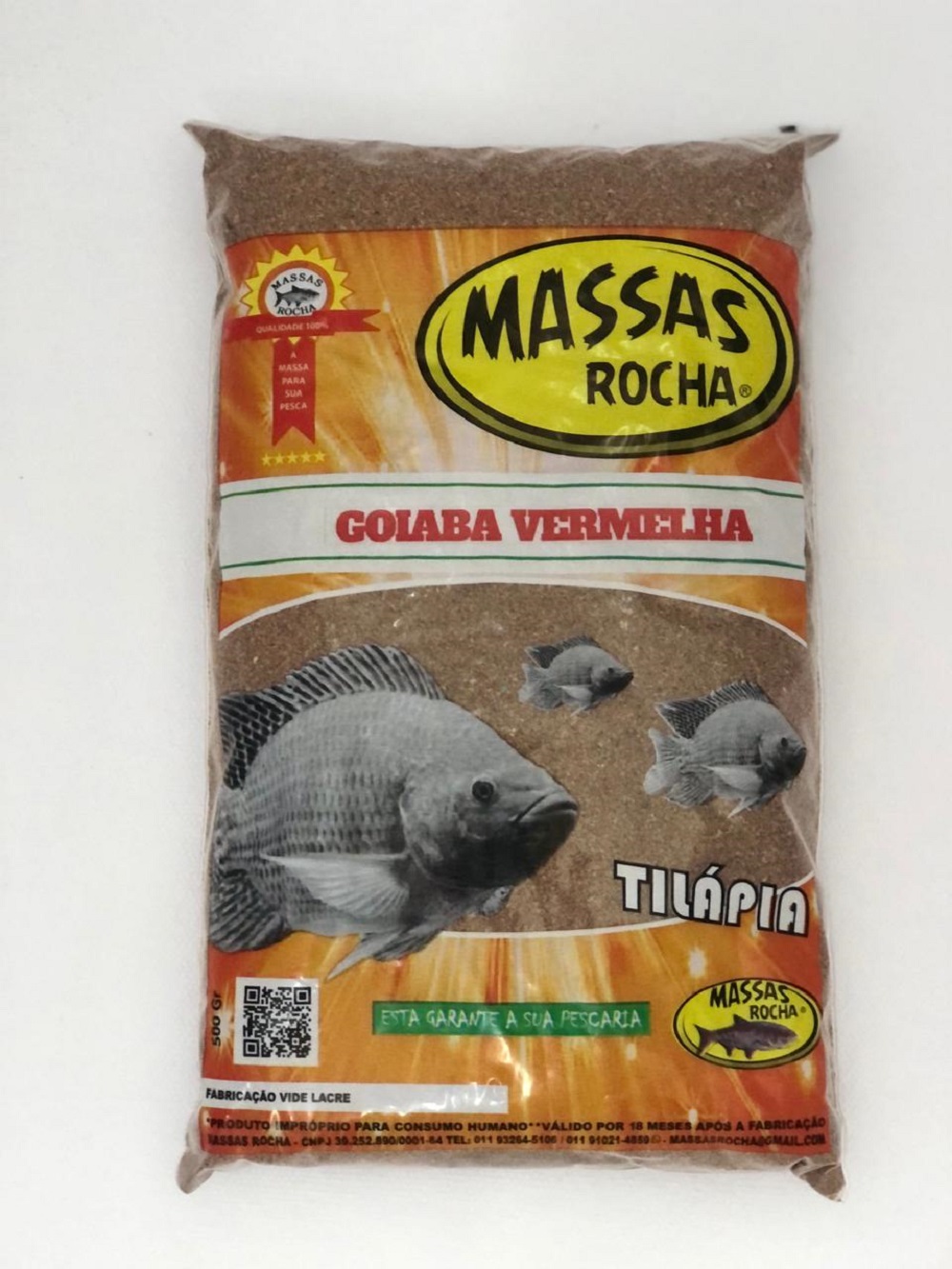 MASSA PARA TILAPIA - GOIABA 500 GR