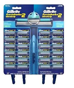KIT GILLETE PRESTOBARBA 12 X 2UN