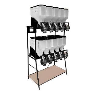 DISPENSER COM 10 MODULOS DE 20 LITROS
