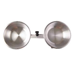 COMEDOURO DUPLO REGULAVEL MEDIO 1 L