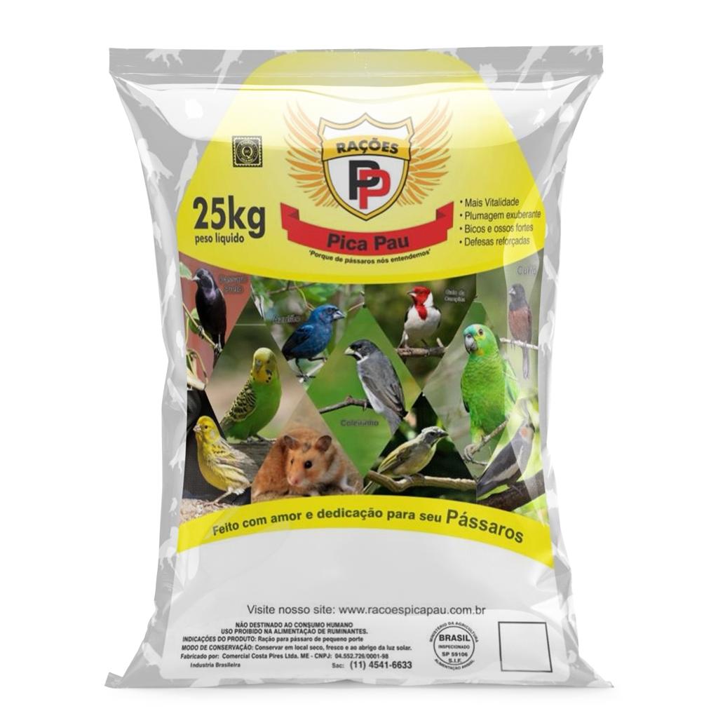 MISTURA PARA PERIQUITO 25KG