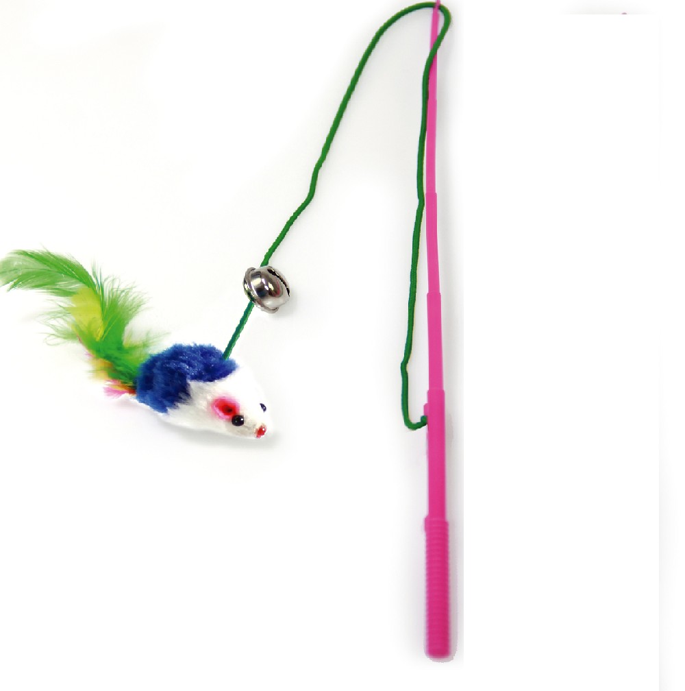 VARA PARA GATO COM RATINHO(V12)