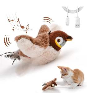 BRINQUEDO PASSARO INTERATIVO PARA GATO