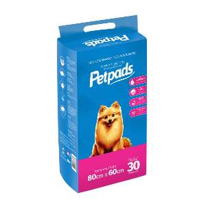 TAPETE HIGIENICO PET PADS 80X60 - 30UN