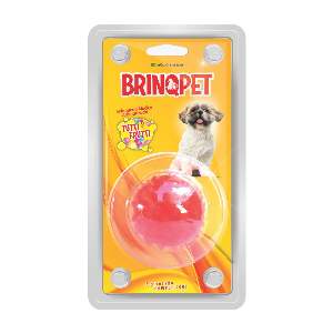 BOLA MACICA COL. C/ CRAVO 45 MM VERMELHO