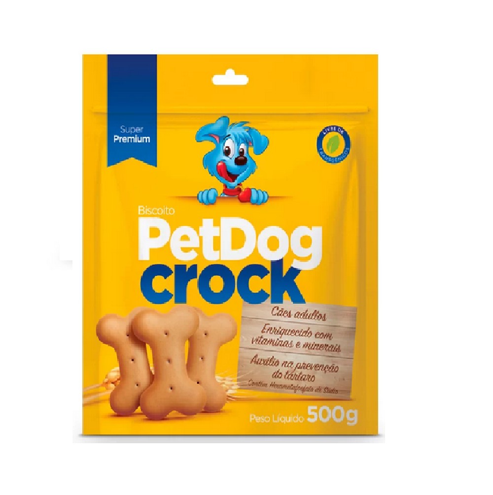 BISCOITO PET DOG CROCK 500G