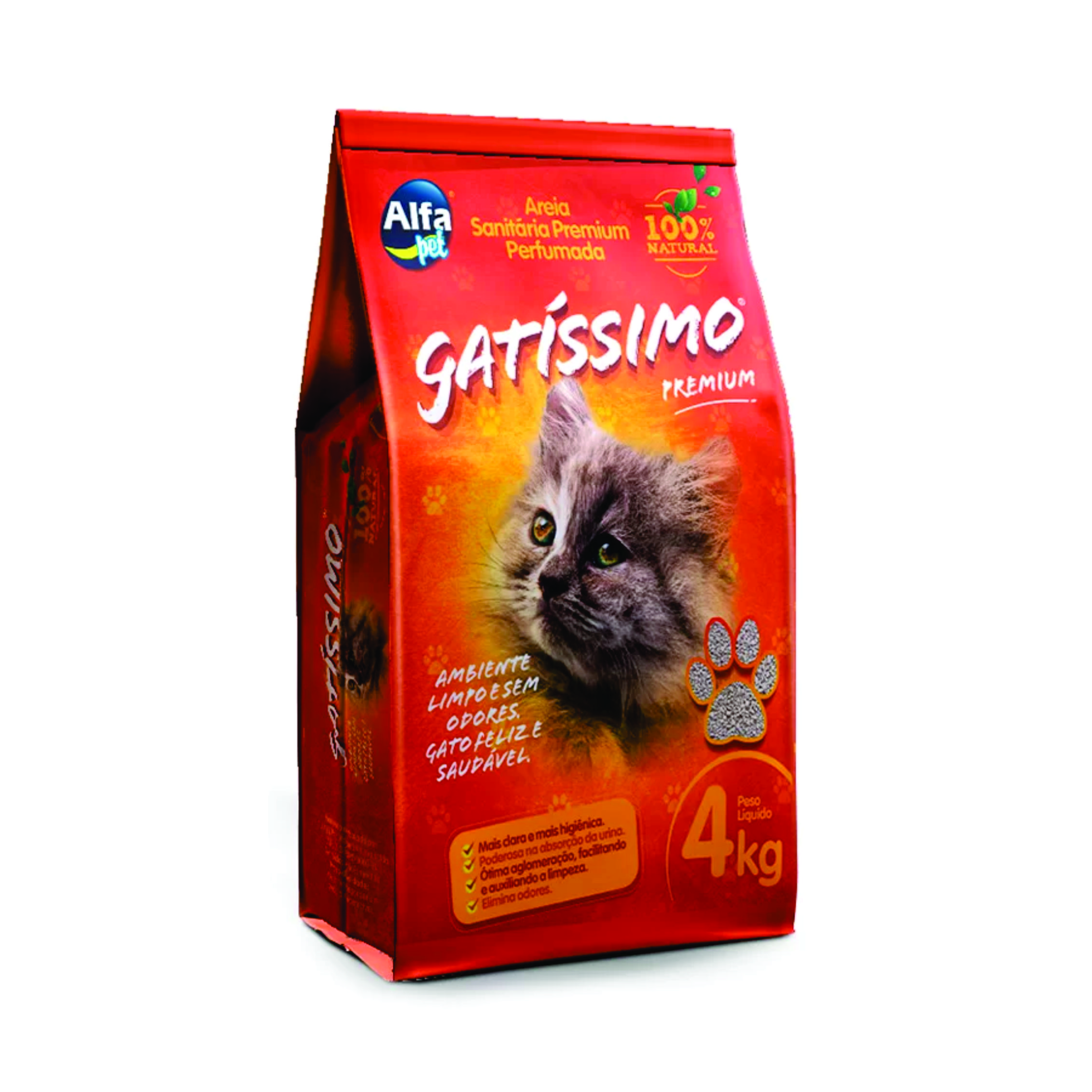 AREIA SANITARIA GATISSIMO 5X4KG