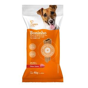 PETISCO BONINHO CARNE RC PEQ PAPAYA 45 G