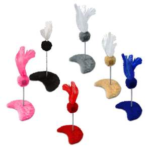 BRINQUEDO PARA GATOS COM MOLA LUA