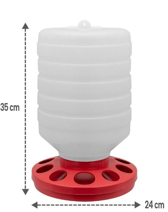 COMEDOURO AVES 5 KG - 7,5 LITROS