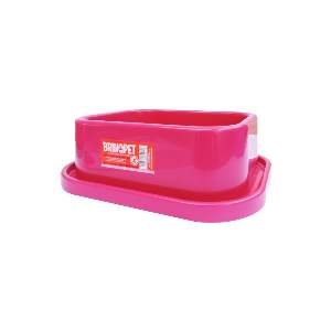 COM PLAST. ANTI-FORM M 650ML ROSA  BRINQ