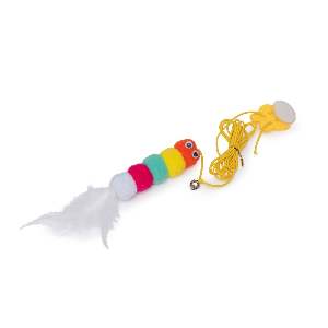 BRINQUEDO GATO ELASTICO COM BOLINHA