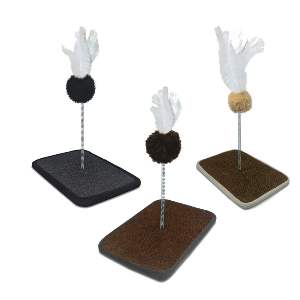 BRINQUEDO GATOS CAT BASE CARPETE E MOLA