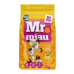 AREIA SANITARIA MR MIAU 12KG