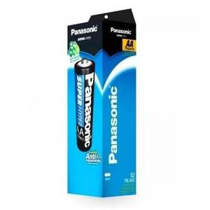 PILHA PANASONIC ZINCO PQ AA CAIXA 52 UN