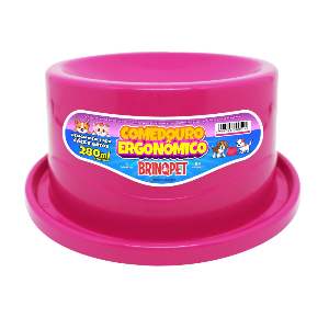 COMED PLAST.ERGO BRINQPET 280 ML ROSA