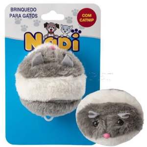 BRINQUEDO PARA GATO RATINHO COM CORDINHA
